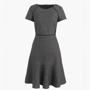 J.Crew Checkered Flutter dress